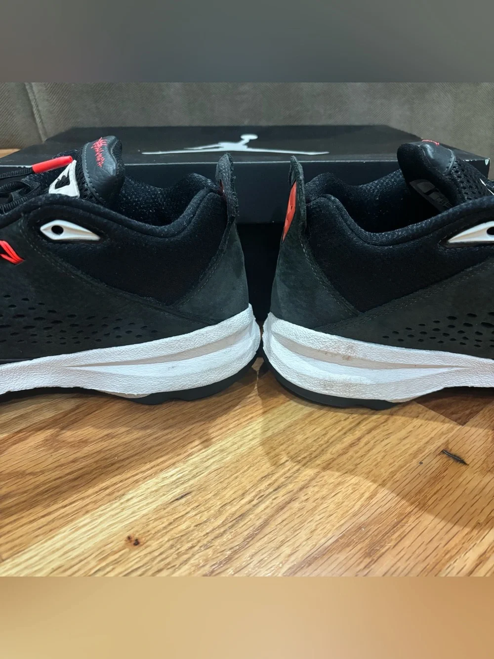 Nike Jordan CP3.VII Men 12 - Black Infrared' 616805-005 Sneaker Shoes